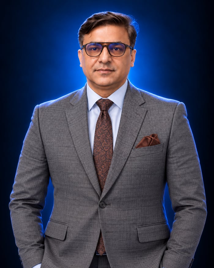 Portrait of Ghulam Ghaus