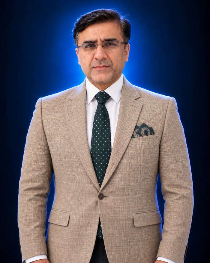 Portrait of Laique Khalique